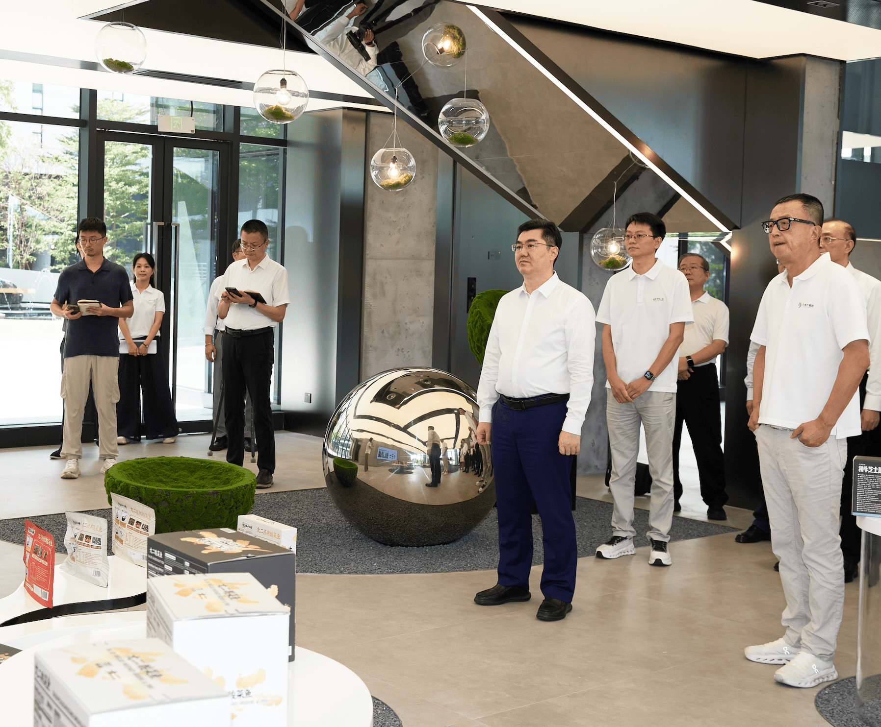 孙志洋市长调研bv韦德集团· (中国)官方网站
集团全国供应链中心基地